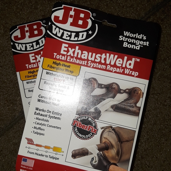 JB Weld Other Jb Weld Exhaust Wrap Tailpipe Muffler Repair System